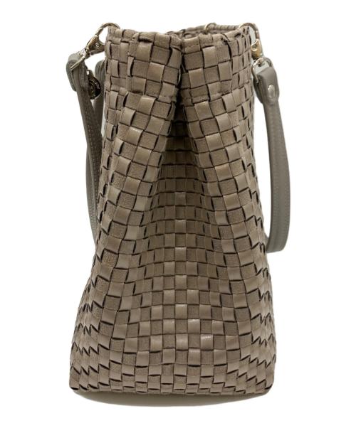 FRANCOIS RENIER（フランソワレニエ）FRANCOIS RENIER (フランソワレニエ) トートバッグ ベージュの古着・服飾アイテム