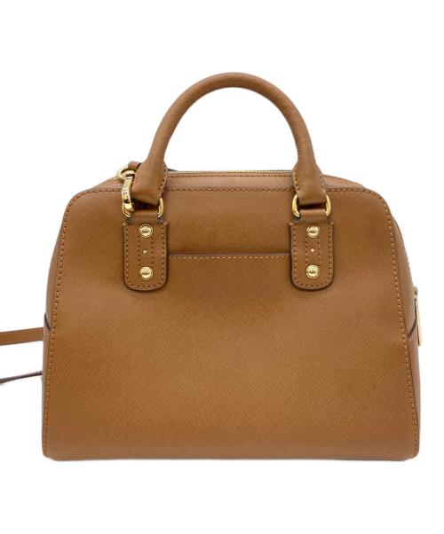 MICHAEL KORS（マイケル・コース）MICHAEL KORS (マイケル・コース) 2WAYショルダーバッグ ブラウンの古着・服飾アイテム