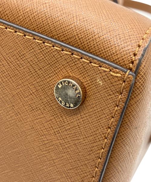 MICHAEL KORS（マイケル・コース）MICHAEL KORS (マイケル・コース) 2WAYショルダーバッグ ブラウンの古着・服飾アイテム