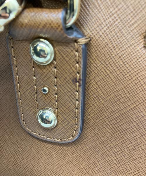 MICHAEL KORS（マイケル・コース）MICHAEL KORS (マイケル・コース) 2WAYショルダーバッグ ブラウンの古着・服飾アイテム