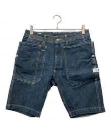 SASSAFRAS（ササフラス）の古着「デニムハーフパンツ」｜インディゴ