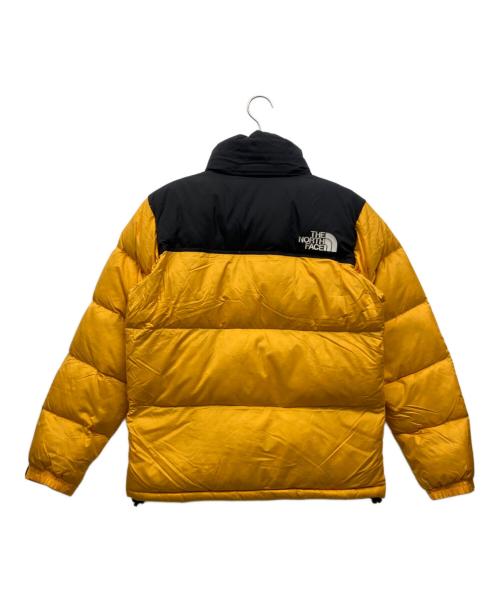 THE NORTH FACE（ザ ノース フェイス）THE NORTH FACE (ザ ノース フェイス) ヌプシダウンジャケット イエロー×ブラック サイズ:Mの古着・服飾アイテム