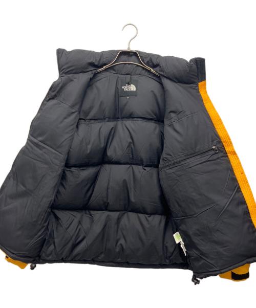 THE NORTH FACE（ザ ノース フェイス）THE NORTH FACE (ザ ノース フェイス) ヌプシダウンジャケット イエロー×ブラック サイズ:Mの古着・服飾アイテム