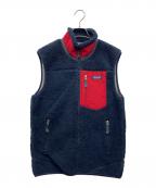 Patagoniaパタゴニア）の古着「クラシックレトロXベスト」｜ネイビー×レッド