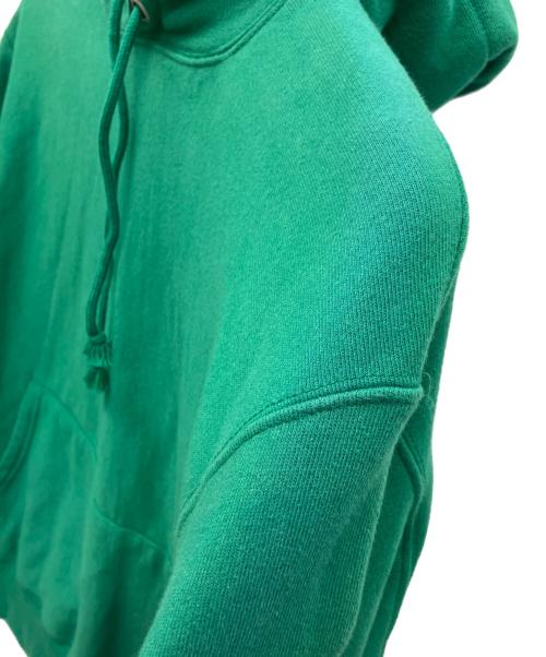 Champion REVERSE WEAVE（チャンピオン リバース ウィーブ）Champion REVERSE WEAVE (チャンピオン リバース ウィーブ) プルオーバーパーカー グリーン サイズ:2XLの古着・服飾アイテム
