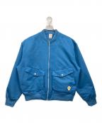 PUMA×Palomo Spainプーマ×パロモスペイン）の古着「ジップアップジャケット」｜ブルー