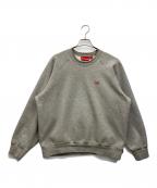 SUPREMEシュプリーム）の古着「Small Box Raglan Crewneck」｜グレー