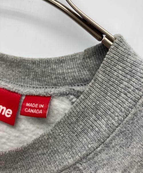 SUPREME（シュプリーム）SUPREME (シュプリーム) Small Box Raglan Crewneck グレー サイズ:Mの古着・服飾アイテム