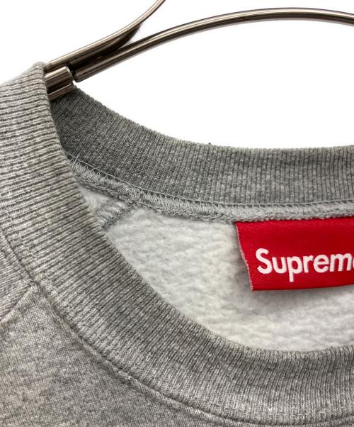 SUPREME（シュプリーム）SUPREME (シュプリーム) Small Box Raglan Crewneck グレー サイズ:Mの古着・服飾アイテム