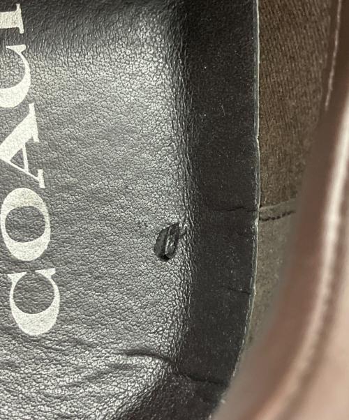 COACH（コーチ）COACH (コーチ) シグネチャー柄ローカットスニーカー ブラウン×ホワイト サイズ:24.0の古着・服飾アイテム