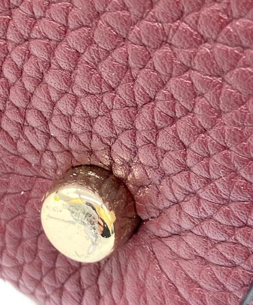 COACH（コーチ）COACH (コーチ) ハンドバッグ ワインレッドの古着・服飾アイテム