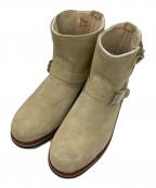 God&Blessゴッドアンドブレス）の古着「エンジニアブーツ」｜ベージュ