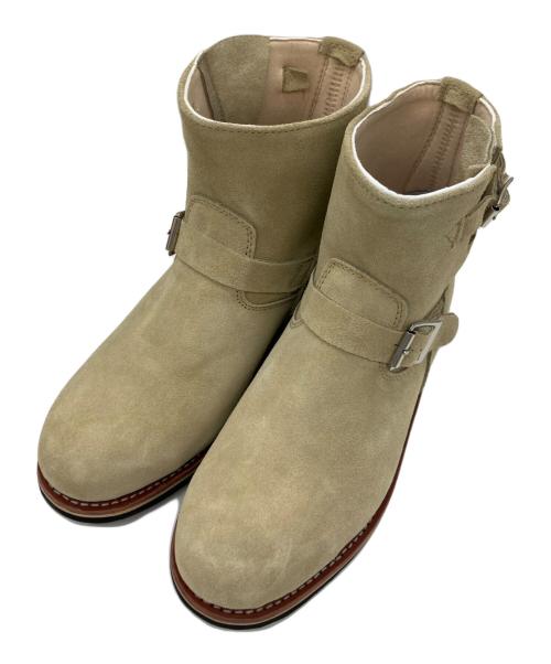 God&Bless（ゴッドアンドブレス）God&Bless (ゴッドアンドブレス) エンジニアブーツ ベージュ サイズ:27.5の古着・服飾アイテム