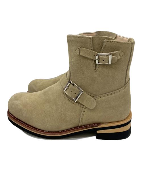 God&Bless（ゴッドアンドブレス）God&Bless (ゴッドアンドブレス) エンジニアブーツ ベージュ サイズ:27.5の古着・服飾アイテム