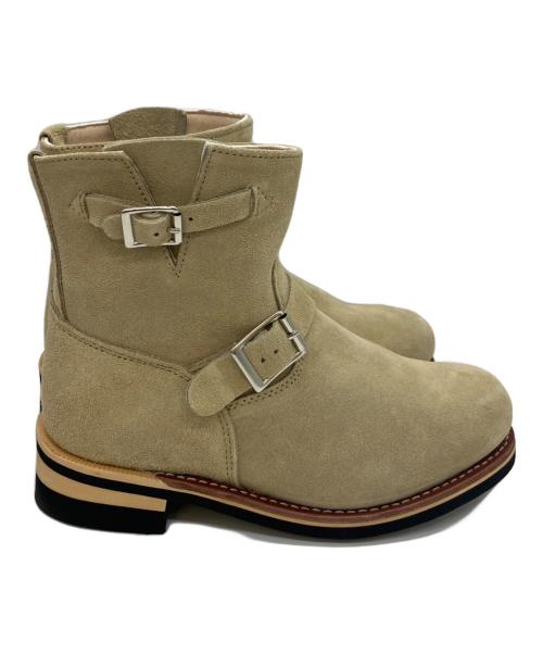 God&Bless（ゴッドアンドブレス）God&Bless (ゴッドアンドブレス) エンジニアブーツ ベージュ サイズ:27.5の古着・服飾アイテム