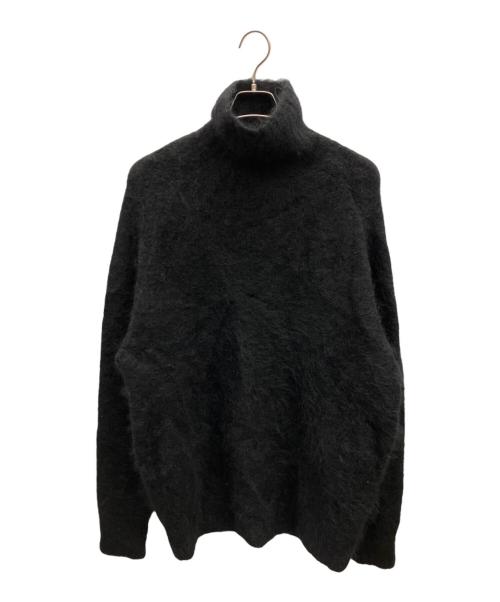 H BEAUTY&YOUTH（エイチ ビューティー&ユース）H BEAUTY&YOUTH (エイチ ビューティー&ユース) 厚手ニット ブラック サイズ:Lの古着・服飾アイテム