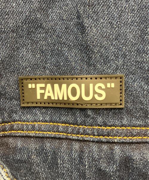 world wide famous（ワールドワイドフェイマス）WORLD WIDE FAMOUS (ワールドワイドフェイマス) デニムジャケット インディゴ サイズ:XLの古着・服飾アイテム