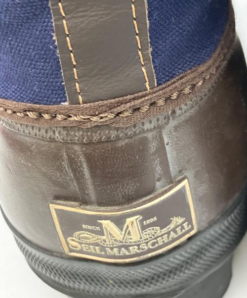 SEIL MARSCHALL（セイルマーシャル）SEIL MARSCHALL (セイルマーシャル) ブーツ ブラウン×ネイビー サイズ:43の古着・服飾アイテム