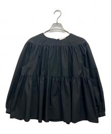 UNITED ARROWS TOKYO（ユナイテッドアローズトウキョウ）の古着「C/PEティアード チュニック」｜ブラック