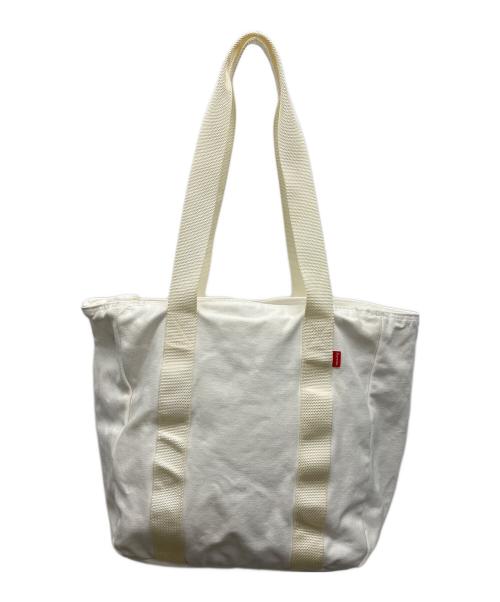SUPREME（シュプリーム）SUPREME (シュプリーム) キャンバストートバッグ ホワイトの古着・服飾アイテム