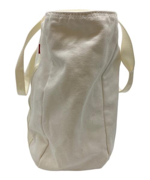 SUPREME（シュプリーム）SUPREME (シュプリーム) キャンバストートバッグ ホワイトの古着・服飾アイテム