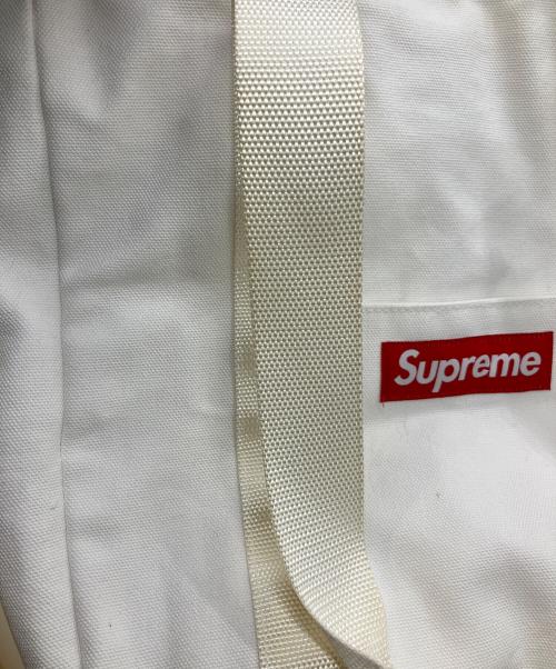 SUPREME（シュプリーム）SUPREME (シュプリーム) キャンバストートバッグ ホワイトの古着・服飾アイテム