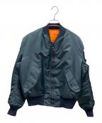 GREENBERIERグリーンブライヤー）の古着「フライトジャケット」｜グリーン