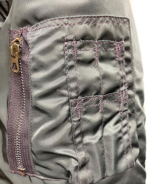 GREENBERIER（グリーンブライヤー）GREENBERIER (グリーンブライヤー) フライトジャケット グリーン サイズ:Lの古着・服飾アイテム