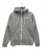 THE NORTH FACEザ ノース フェイス）の古着「リアビューフルジップフーディ」｜グレー