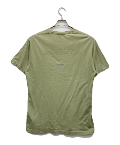 STONE ISLAND（ストーンアイランド）STONE ISLAND (ストーンアイランド) 半袖Tシャツ グリーン サイズ:Lの古着・服飾アイテム
