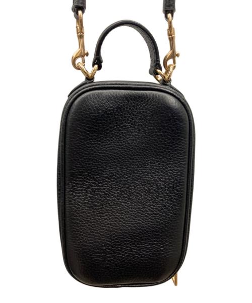 COACH（コーチ）COACH (コーチ) ショルダーバッグ ブラック×ゴールドの古着・服飾アイテム