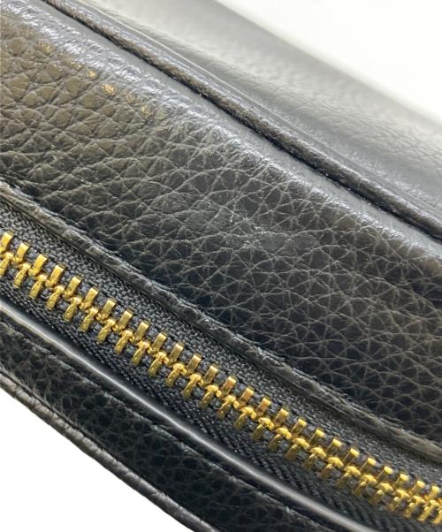 COACH（コーチ）COACH (コーチ) ショルダーバッグ ブラック×ゴールドの古着・服飾アイテム