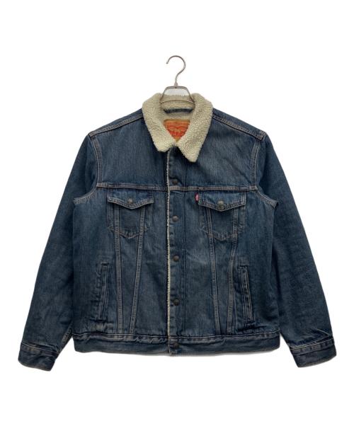 LEVI'S（リーバイス）LEVI'S (リーバイス) TYPE III シェルパ トラッカー ジャケット ネイビー サイズ:Lの古着・服飾アイテム