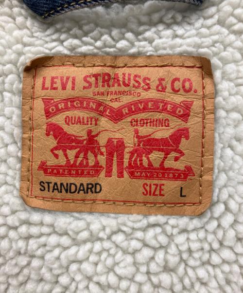 LEVI'S（リーバイス）LEVI'S (リーバイス) TYPE III シェルパ トラッカー ジャケット ネイビー サイズ:Lの古着・服飾アイテム