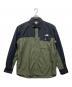 THE NORTH FACE（ザ ノース フェイス）の古着「ロングスリーブヌプシシャツ」｜ブラック×グリーン