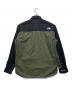 THE NORTH FACE (ザ ノース フェイス) ロングスリーブヌプシシャツ ブラック×グリーン サイズ:M：6000円