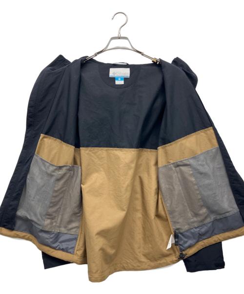 Columbia（コロンビア）Columbia (コロンビア) ヴィザボナパスジャケット ブラック×ブラウン サイズ:Mの古着・服飾アイテム