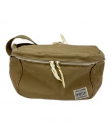 PORTER（ポーター）の古着「ウエストバッグ」｜ベージュ