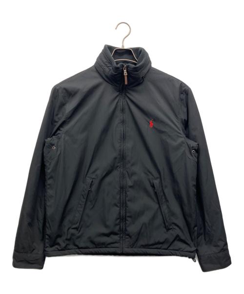 POLO RALPH LAUREN（ポロ・ラルフローレン）POLO RALPH LAUREN (ポロ・ラルフローレン) ナイロンジャケット ブラック サイズ:Mの古着・服飾アイテム