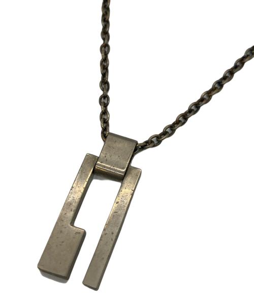 GUCCI（グッチ）GUCCI (グッチ) Gキューブネックレス シルバーの古着・服飾アイテム
