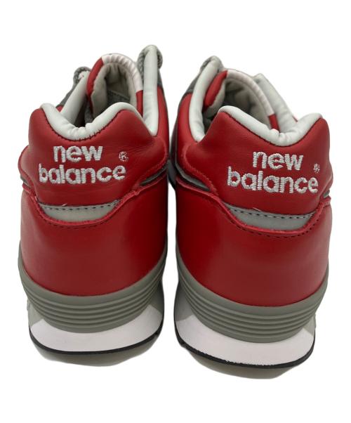 NEW BALANCE（ニューバランス）NEW BALANCE (ニューバランス) スニーカー レッド×グレー サイズ:7 1/2の古着・服飾アイテム