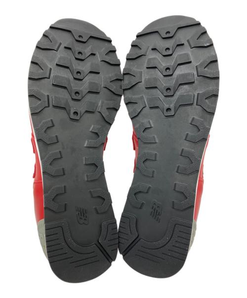 NEW BALANCE（ニューバランス）NEW BALANCE (ニューバランス) スニーカー レッド×グレー サイズ:7 1/2の古着・服飾アイテム