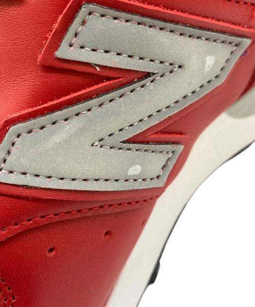 NEW BALANCE（ニューバランス）NEW BALANCE (ニューバランス) スニーカー レッド×グレー サイズ:7 1/2の古着・服飾アイテム