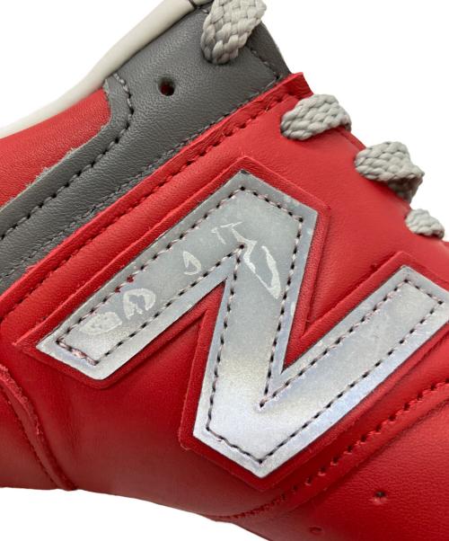 NEW BALANCE（ニューバランス）NEW BALANCE (ニューバランス) スニーカー レッド×グレー サイズ:7 1/2の古着・服飾アイテム
