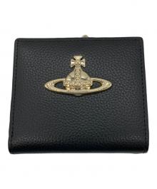 Vivienne Westwood（ヴィヴィアンウエストウッド）の古着「2つ折り財布」｜ブラック