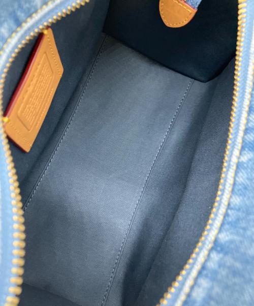 COACH（コーチ）COACH (コーチ) ハンドバッグ インディゴの古着・服飾アイテム