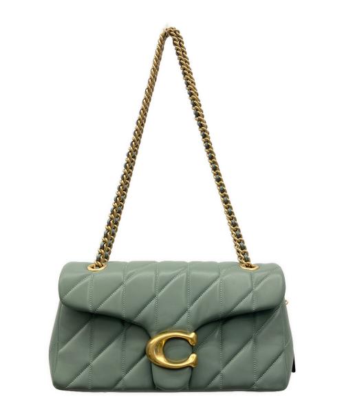 COACH（コーチ）COACH (コーチ) チェーンショルダーバッグ セージグリーンの古着・服飾アイテム