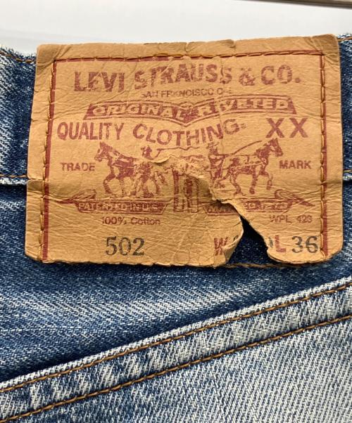 LEVI'S（リーバイス）LEVI'S (リーバイス) 502XXデニムパンツ インディゴ サイズ:W29の古着・服飾アイテム