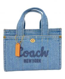 COACH（コーチ）の古着「ハンドバッグ」｜インディゴ
