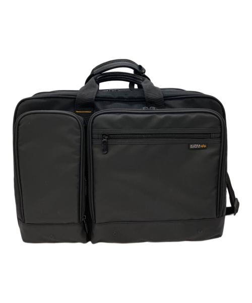ALPHA（アルファ）ALPHA (アルファ) 2WAYブリーフケース ブラックの古着・服飾アイテム